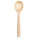 Fiskars Folken Kooklepel met Gleuven, Houten lepel voor gecoat Kookgerei | Lengte 29 cm, FSC-gecertificeerd Esdoornhout, 1075684