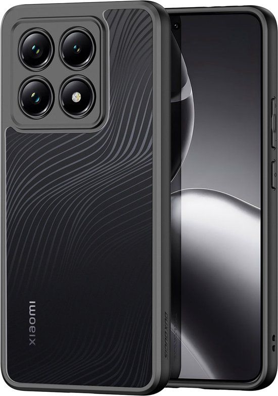 Dux Ducis - Telefoon hoesje geschikt voor de Xiaomi 14T Pro - Back Cover - Aimo Series - Zwart