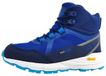 Trollkids Skarvan Hiker Mid XT Chaussures enfant garçons bottes imperméables bottes à lacets bleu loisir