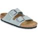 Birkenstock Sandales en cuir à grosse boucle femme Arizona