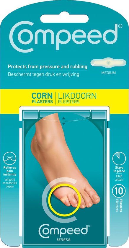 Compeed Likdoornpleister Medium - 10 stuks