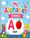 My First ABC Learning Book Fun Letters, Words & Tracing for Kids