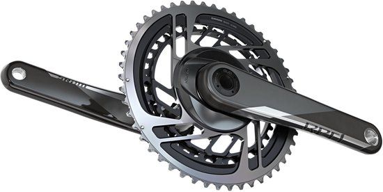 SRAM RED D1 DUB Crankset 48/35 tanden, black Pedaalarmlengte 175mm