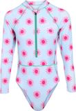 Brunotti Guusje Badpak Blue Light Lange Mouw Ritssluiting 42