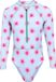 Brunotti Guusje Badpak Blue Light Lange Mouw Ritssluiting 42
