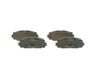 Bosch Bremsbeläge vorne (Satz) 0986494198 | Compatibel met: LEXUS CT, TOYOTA PRIUS, YARIS, YARIS
