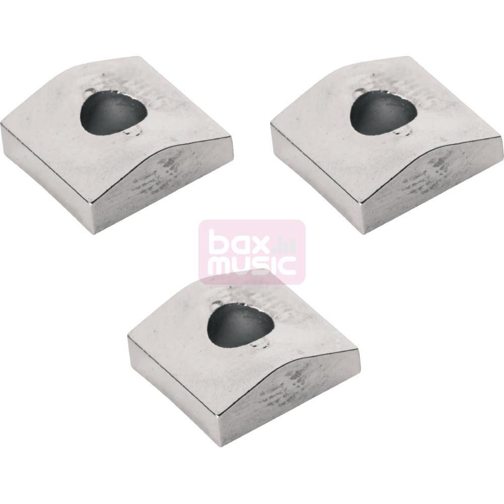 Floyd Rose FR-NCB Nut Clamping Block chroom 3 stuks