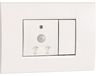 VEMER VE791100 SENS IR DUO - bewegingsmelder voor binnen, infrarood bewegingssensor, installatie op inbouwbox, wit