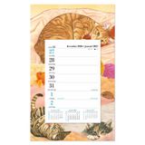 Comello Franciens Katten Weeknotitiekalender op schild 2027 Knusse Katten