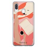 ERT GROUP mobiel telefoonhoesje voor Samsung A40 Babaco patroon Dogs 002