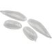 STR8 Set de cabochons blanc Piaggio NRG MC²