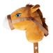 PFIFF 102995 Hobby Horse houten paard voor vrije tijd, 66 cm, bruin