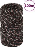vidaXL - Bateau - corde - 2 - mm - 100 - m - polypropylène - noir