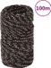 vidaXL - Bateau - corde - 2 - mm - 100 - m - polypropylène - noir