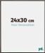 yd. - Cadre photo 24x30 cm - Plastique - Anthracite