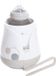 Bo Jungle - Flesverwarmer baby - Compacte Flessenwarmer - Brede hals 8,5 cm doorsnee - Inclusief accesoires - Ook voor potjes babyvoeding - Schakelt automatisch uit - Water sensor - Bottle Warmer Flower