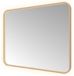 Hotbath &More Mirrors Soft Square LED Badkamerspiegel - Rechthoek - 80 x 100 cm - Geborsteld Koper Pvd