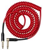 Cascha Advanced Line Gitaarkabel, Curly, Rood, 6m