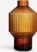Kosta Boda Pavilion vase ambre
