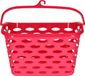 Plasticforte Wasknijpers ophang mandje aan haak - 26 x 15 x 21 cm - fuchsia roze - kunststof