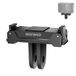 NEEWER Magnetische montageadapter compatibel met DJI Osmo Action 5 Pro 4 3, snelkoppelingsvoet met twee pinnen connector voor statieven, selfiesticks, vloging-accessoires, GP-73