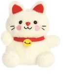 Aurora Palm Pals Lucky Cat - Knuffels