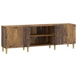 vidaXL TV-kast 150 x 31 x 50 cm Oud hout Bewerkt hout