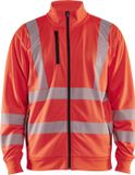Blåkläder High Vis Sweatshirt met rits 3563-2538 - High Vis Rood - XXXL