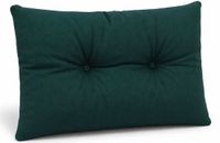 Amazinggirl Kussen Lounge Tuinmeubelen - Rugkussen 40x60 cm Rug Rattan Ideaal voor balkon terras loungeset buiten comfort vulling dik duurzaam Groente