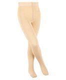 FALKE Comfort Wool dik eenkleurig wol panty kinderen beige - maat 122-128