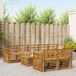 vidaXL - Bank loungeset - 8 zitplekken - Naturel - Polyester