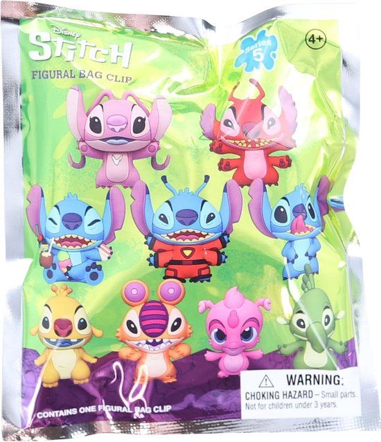 Monogram Disney Stitch Surprise sleutelhanger
