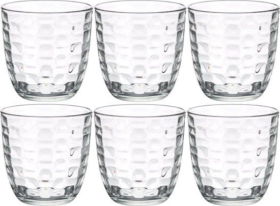 Bormioli Rocco Mat Water Glass - 29.5 cl (Set of 6) - Transparent