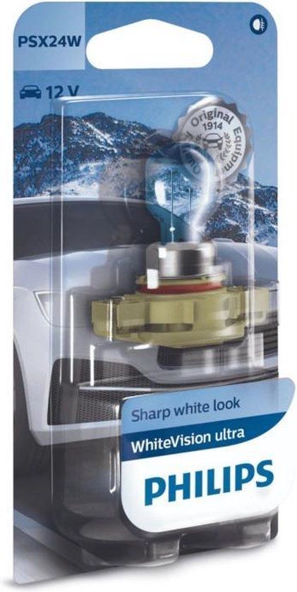 Philips WhiteVision Ultra PSX24W - Halogeenlamp - 12V - 3700K - Enkele lamp