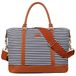 BAOSHA HB-28 Sac de week-end en toile pour femmes, sac de voyage, sac de nuit, sac de voyage, sac fourre-tout