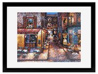 MCS 65742 Puzzellijst, zwart, 36,2 x 48,9 cm of kleiner