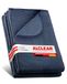 Alclear 820901M Microvezeldoek voor auto, droogdoek, droogwonder voor autoverzorging, revisie van autolak, motor, keuken en huishouding, keukendoek, zeer absorberend, 80 x 55 cm, grijs, 2 stuks