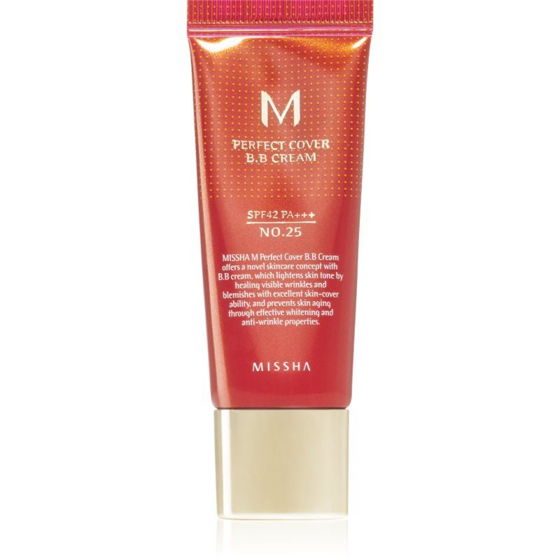 Missha M Perfect Cover BB Cream SPF42 Warm Beige 20ml