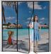 Moustiquaire Magnétique - Porte Moustiquaire - Insectes Garder Dehors - Ouverture Double Porte - 90x255cm - Noir