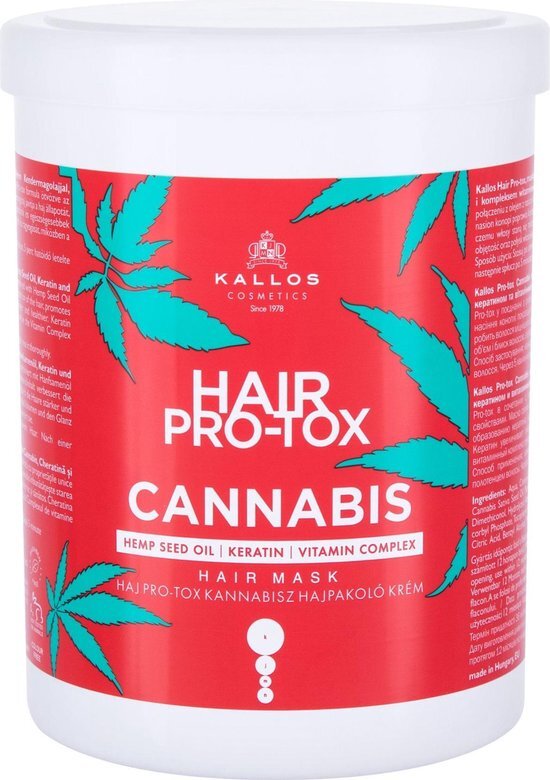 Kallos - Hair Pro-Tox Cannabis Hair Mask - Mask For Damaged Hair