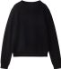 Tom Tailor - Pull en maille de fil de veren - Taille S - noir profond