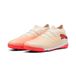 Puma Unisex Future 9 Match TT voetbalschoen, SUGARED amandel wit-ultra rood zwart, 3 UK