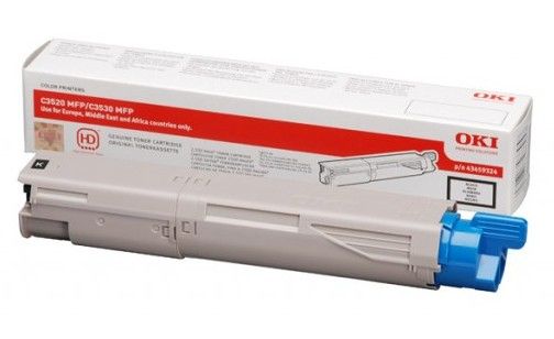 OKI High Capacity Black Toner Cartridge for C3520/C3530 MFPs - Original