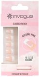 Invogue French Pink Square False Nails