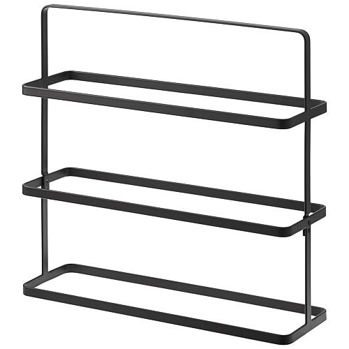 Yamazaki Tower Schoenenrek - Zwart - Metaal - 45x14x50 cm