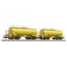Liliput L260114 N 2-delig Set 4-assige Ketelwagen „Bluskabel Wilhelm Köhler” DB AG EP.V