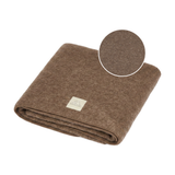 Nanami Deken Wieg Merino Wol Bruin 75x100