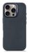 Decoded Housse en cuir pour iPhone 16 Pro - Fabriqué en cuir ECCO premium - Compatible MagSafe - Bleu marine