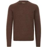 Casual Friday Sweater Wol Bruin - Maat XXL