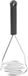 HENDI Aardappelstamper – Comfortabele handgreep – Vaatwasmachinebestendig – Zwart – ⌀95x230 mm